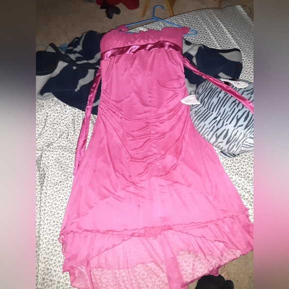 Hot pink bridesmaid dress - Picture 1 of 5